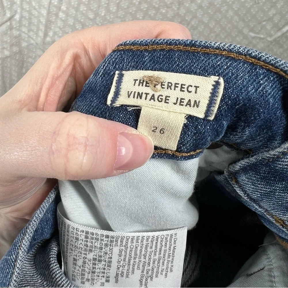 Madewell Dark Wash The‎ Perfect Vintage Jeans
